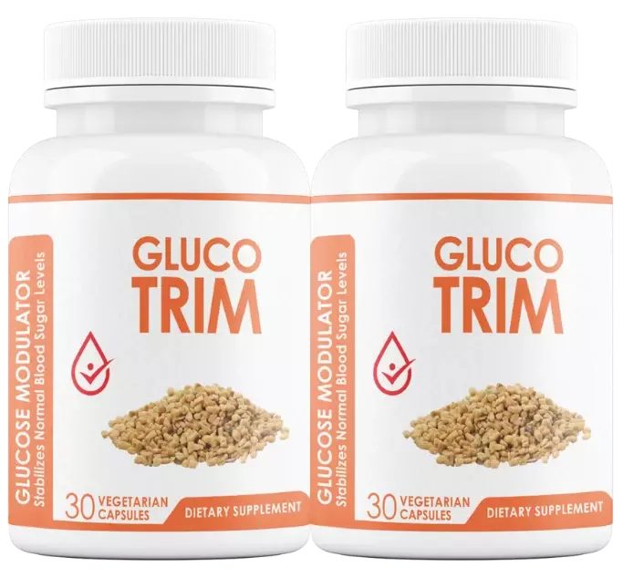 GlucoTrim 2 bottles